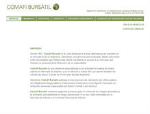 Tablet Screenshot of comafi.sba.com.ar