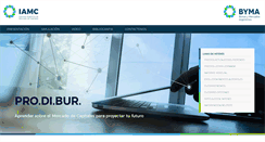 Desktop Screenshot of prodibur.sba.com.ar